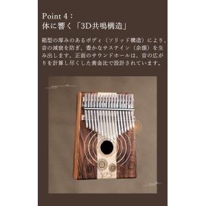 カリンバ 17キー 楽器 初心者 セット Hl...の詳細画像5