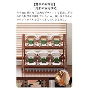 デスク上 置物棚 卓上ラック 2段 30cm ...の詳細画像4