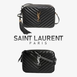 SAINT LAURENT サンローラン LOU CAMERA BAG ルー キルティング カメラバッグ ブラック YSL モノグラム ゴールド / シルバー 612544DV707 / 704