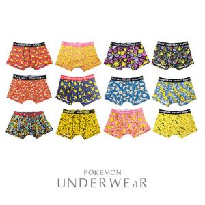 ボクサーパンツ メンズ ボクサーブリーフ ポケモン ポケットモンスター 総柄 キャラクター アンダーウェア 肌着 インナー 男性用 見せパン