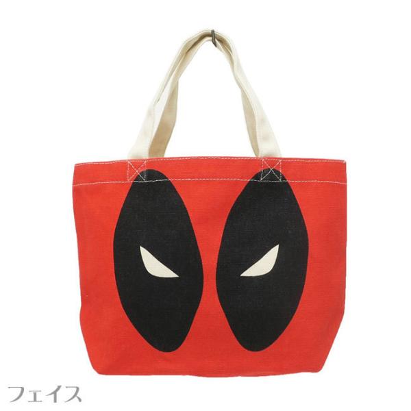 ミニトートバッグ デッドプール マーベル MARVEL DEADPOOL キャラクター キャンバス生...