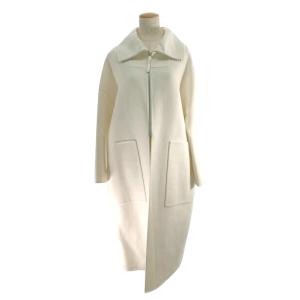 HERMES（エルメス） コート 23SS レザートレンチ バイカラー