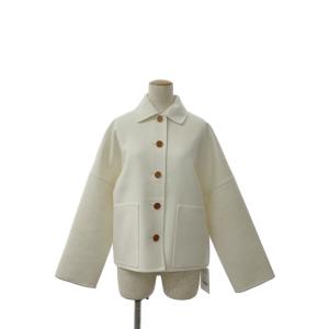 HERMES（エルメス） コート 23SS レザートレンチ バイカラー