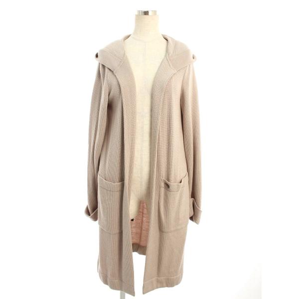 ルネ コート ニット カシミヤ混 ワンポイント 34