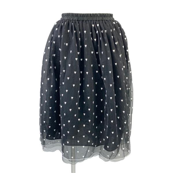 エムズグレイシー スカート ハート刺繍入りチュールドレス　カタログ掲載 レース 36