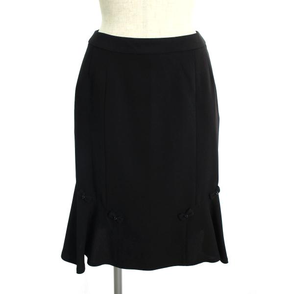 ルネ スカート フレア リボン 34