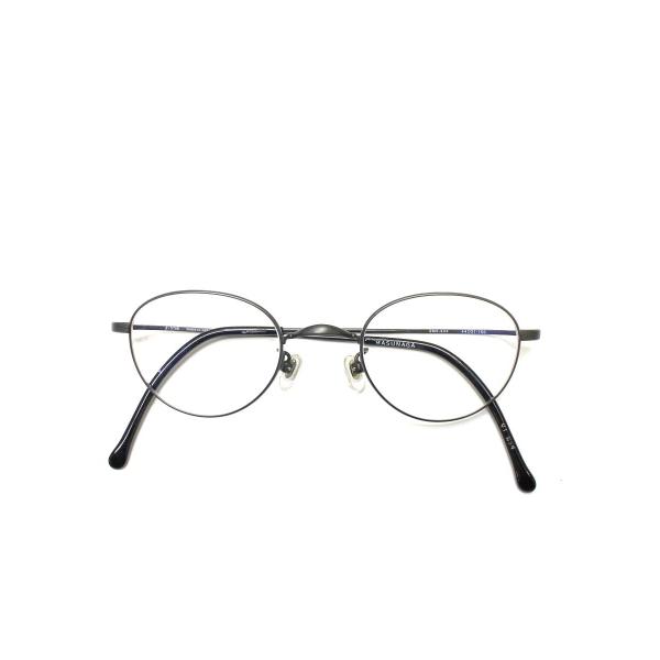 増永眼鏡 GMS303 眼鏡 マットグレー ♯54 メガネウエリントン IT4XCUI65E2G
