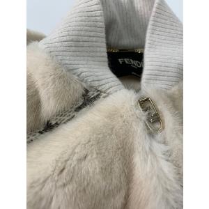 フェンディ パールホワイト エラフレザー ミン...の詳細画像2