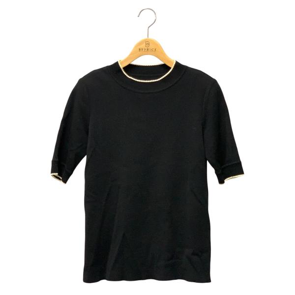 フォクシーブティック Top Ann 37106 ニット 38 ブラック IT7HNCCY78MY