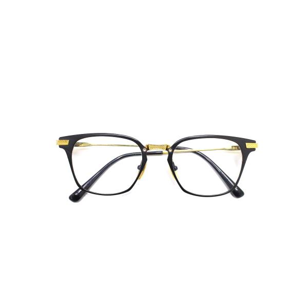 ディータ UNION DRX-2068-A-T メガネ 眼鏡 ブラック/ゴールド コンビフレーム フ...