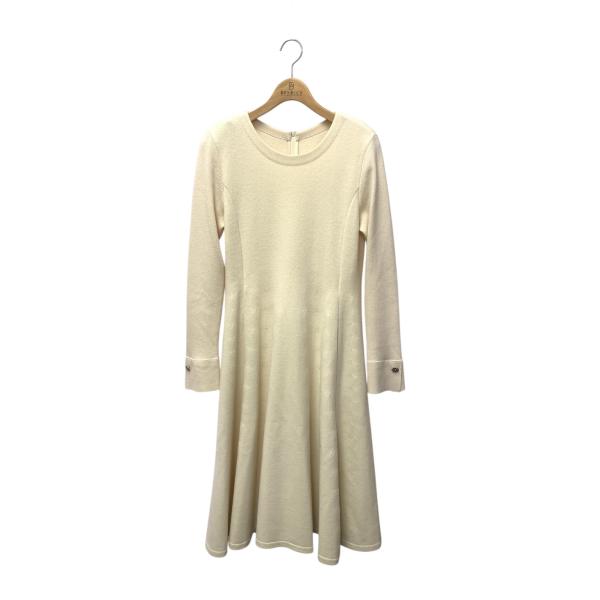 フォクシーブティック Knit Dress Noel 44994 ワンピース 40 アイボリー ウー...