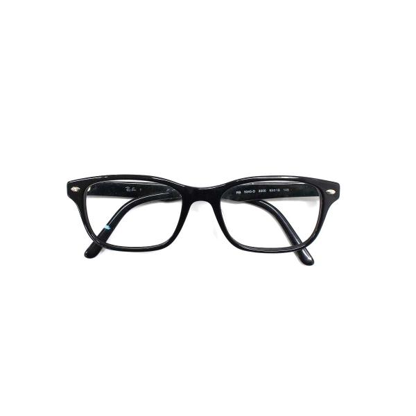レイバン RB5345-D メガネ ブラック セルフレーム フルリム スクエア ITIFGX2PKC...