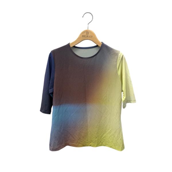 イッセイミヤケ LIGHT LEAK シャツ IM41JK702 カットソー 2 マルチカラー クル...