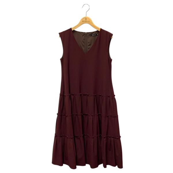 デイジーリン Dress Millefeuille V 06765 ワンピース 38 ワインレッド ...