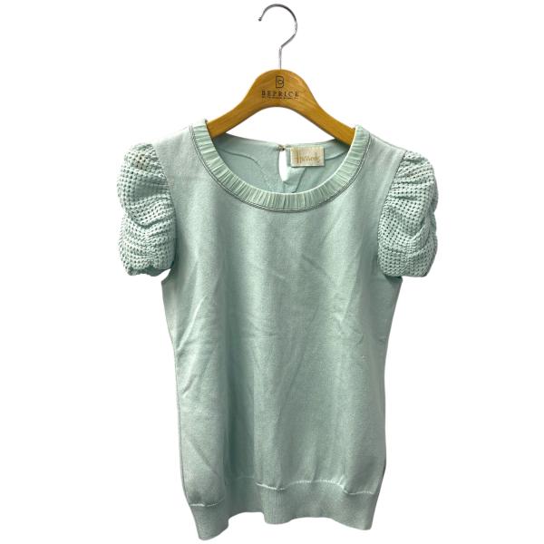 ハロッズ 16520041 トップス ミントグリーン ニット メッシュ ITM5PTRJONQQ