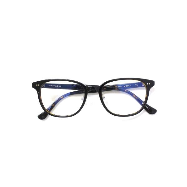 ヨウジヤマモト 81-0007-2 メガネ ブラック/ブラウン べっ甲柄 ITMZ6WPR87LS