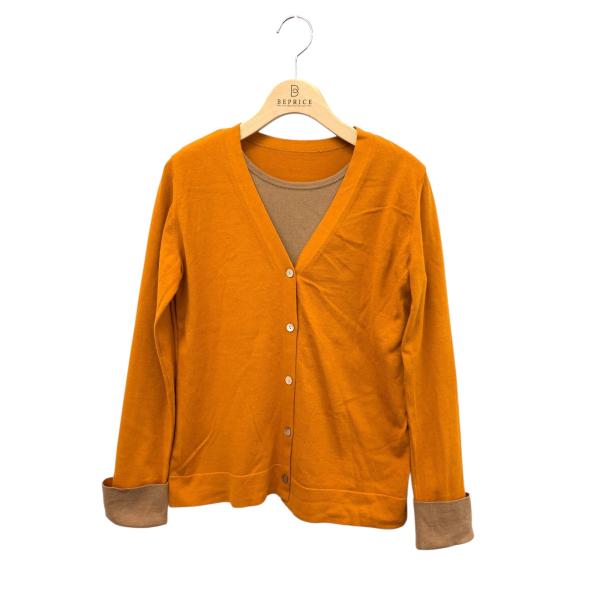 フォクシーブティック Knit Top SECRET CODE 40821 カーディガン 38 オレ...