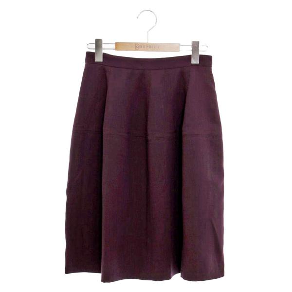フォクシーブティック 36905 スカート 38 パープル ブロッキング ステッチ ITU1US7T...