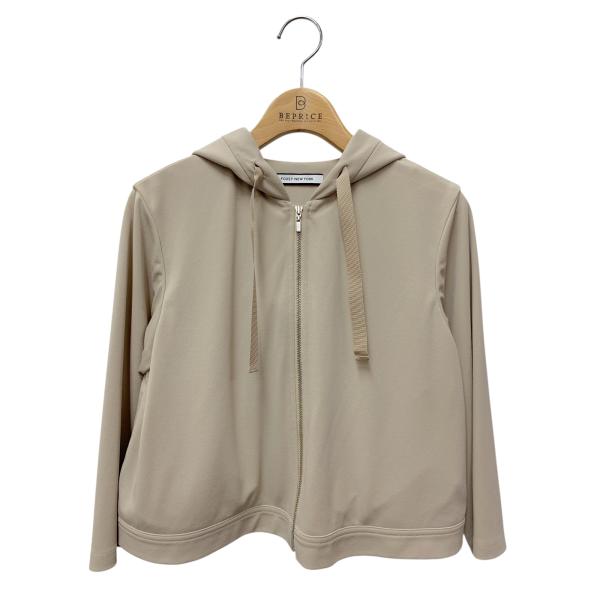 フォクシーニューヨーク 42292 パーカー 38 ベージュ ITVR8O2O5T2I