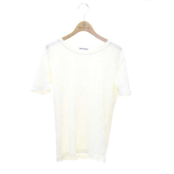 イッセイミヤケ IM61-JK112 ニットトップス M アイボリー 半袖 ITWIULXTJNG2
