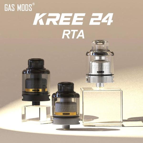 Gas Mods Kree 24 RTA VAPE 電子タバコ