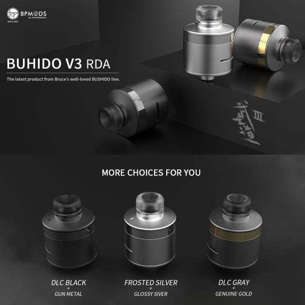 BP MODS Bushido V3 RDA VAPE 電子タバコ