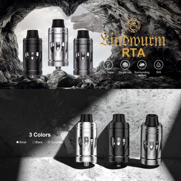 Vapefly Lindwurm RTA VAPE 電子タバコ