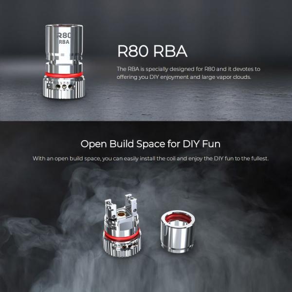 Wismec R80 Pod Mod 用RBAユニット VAPE 電子タバコ