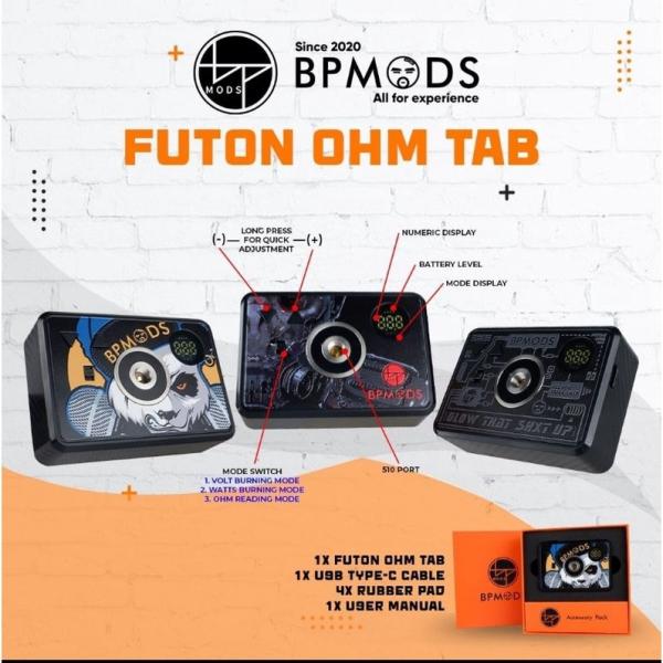 BP MODS Futon Ohm Tab Basic Edition Ωメーター VAPE 電子タ...