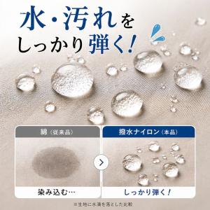エプロン ナイロン かぶるだけ 撥水 シンプル...の詳細画像1