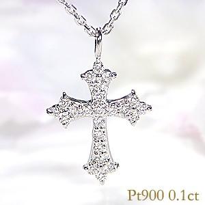 Pt950 K18 YG PG ティアドロップ ダイヤモンド ペンダント ネックレス