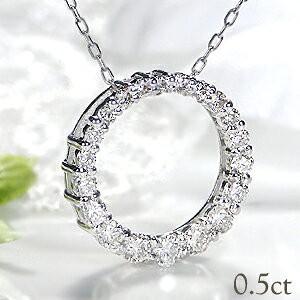 ダイヤモンド ネックレス サークル ダイヤ 18k 18金 ゴールド ダイヤモンド ネックレス サークル ダイヤ 18k 18金 ゴールド