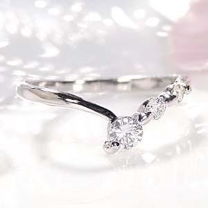 pt900 プラチナ 指輪 リング ダイヤモンド ダイヤ 0.3ct スリー
