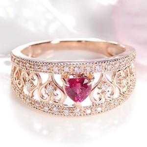 Pt950 K18 YG PG ダイヤモンド コンビ リング 送料無料 プラチナ