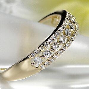 SALE K18 YG 0.5ct ダイヤモン...の詳細画像1