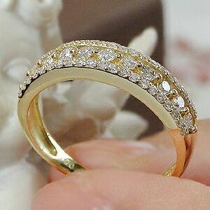 SALE K18 YG 0.5ct ダイヤモン...の詳細画像3