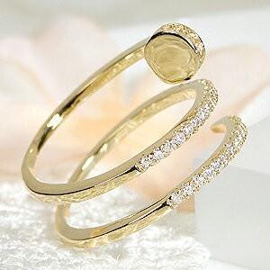 イエローゴールド ゴールド K18YG 0.3...の詳細画像1