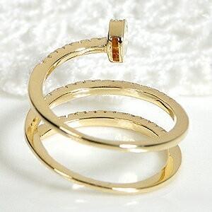 イエローゴールド ゴールド K18YG 0.3...の詳細画像4