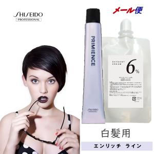 資生堂 プリミエンス エンリッチ オキシ 100ml セット 女性用 カラーリング剤 白髪染め サロン専用 ヘアカラー剤 業務用