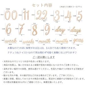 【バースデーカード付】 月齢フォト 天然木製 ...の詳細画像3