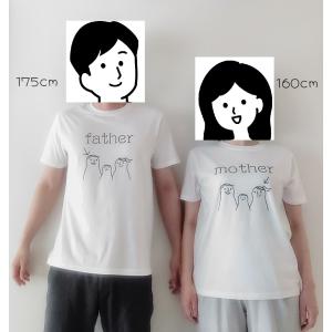 マタニティフォト用 Tシャツ 2枚セット ペア...の詳細画像4