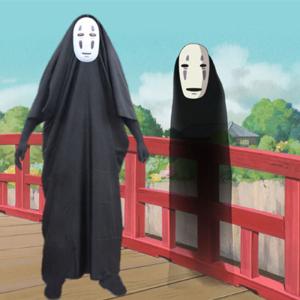 ハロウィン カオナシ男 衣装 3点セット クリ...の詳細画像5