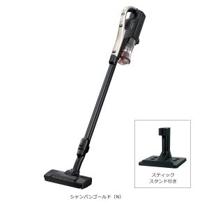 日立 PV-BL30J-N コードレススティッククリーナー パワかるスティック サイクロン式 掃除機 PVBL30Jシャンパンゴールド
