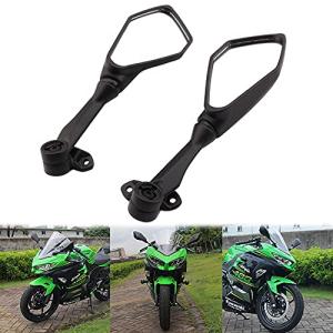 ニンジャ400/250純正ミラー左 割れ無し交換に 18年〜 47mmピッチ