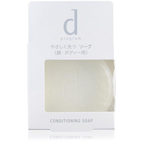 dプログラム コンディショニングソープ 顔・ボディ用 100g 敏感肌用