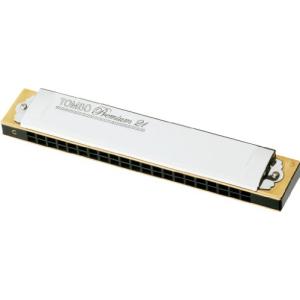 TOMBO トンボ 複音ハーモニカ LDm調 プレミアム 21穴 3521 : べるおさ
