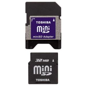TOSHIBA miniSDカード(32MB) MSD-N032MT