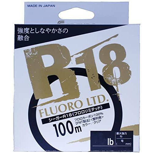 クレハ(KUREHA) ライン シーガー R-18フロロリミテッド 100m 4lb 透明