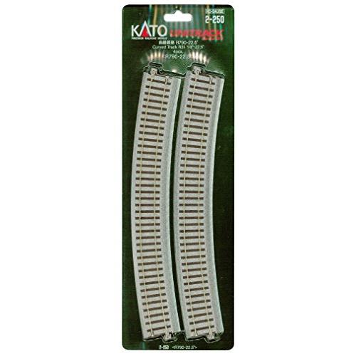 KATO HOゲージ 曲線線路 R790-22.5° 4本入 2-250 鉄道模型用品