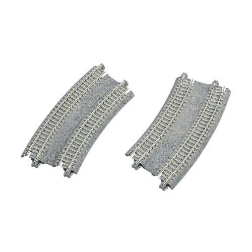 KATO Nゲージ 複線アプローチ線路R315/282-22.5° 左右各1本入 20-184 鉄道...